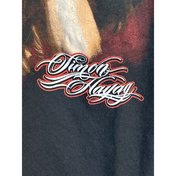 NWOT Sullen Sugar Skull Girl Simon Hayag Art - Picture 3 of 5